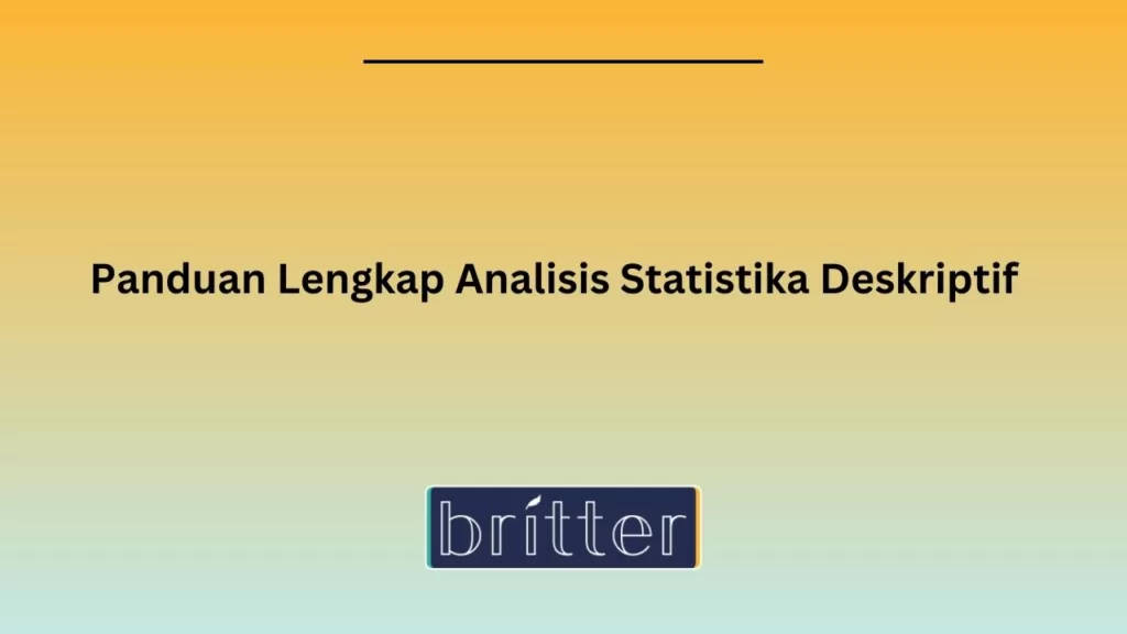 Analisis Statistika Deskriptif