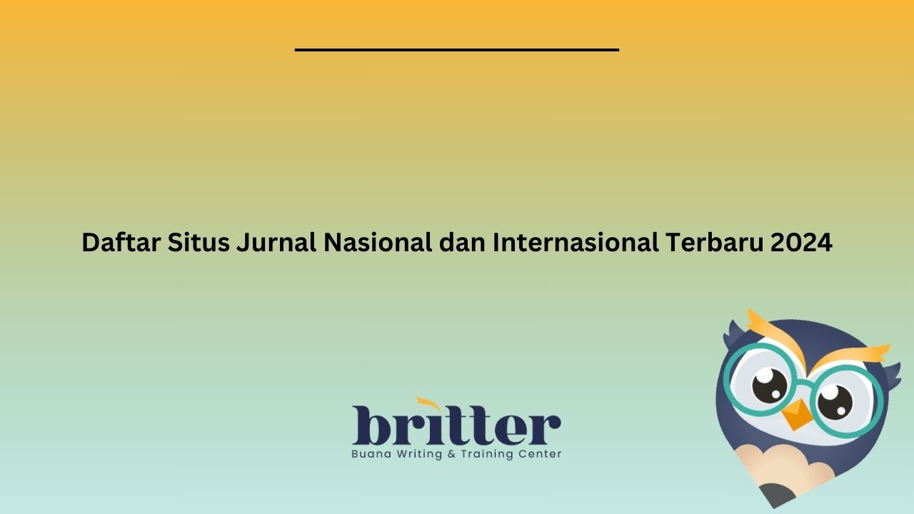 Daftar Situs Jurnal