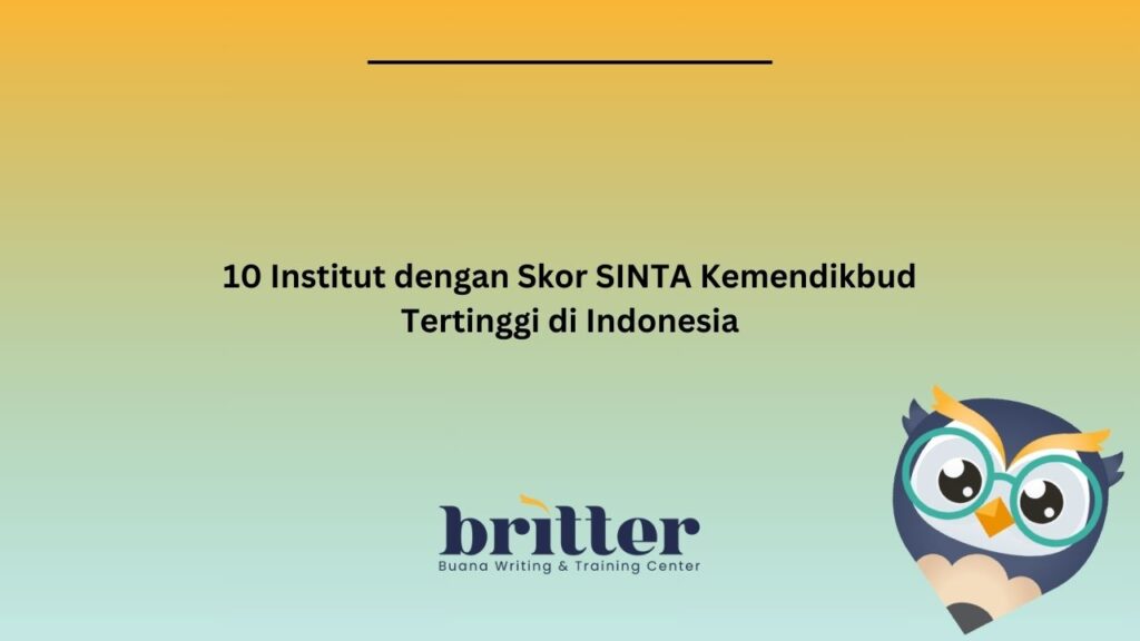 Skor Sinta tertinggi