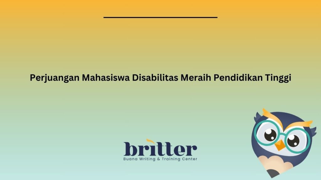 Mahasiswa Disabilitas