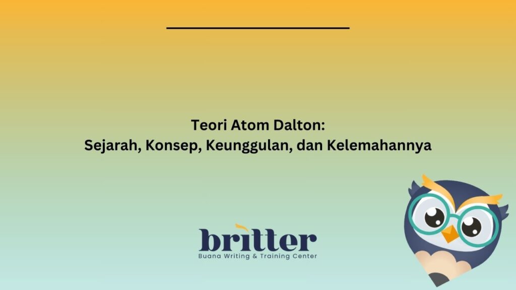 Teori Atom Dalton