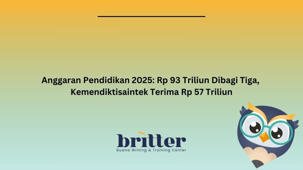 Anggaran Pendidikan 2025