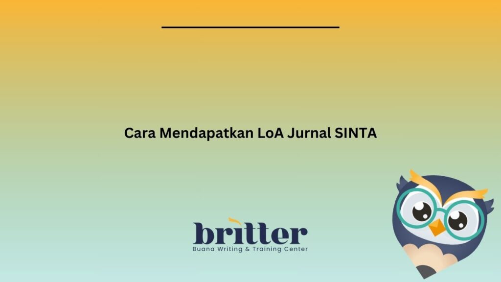 LoA Jurnal Sinta