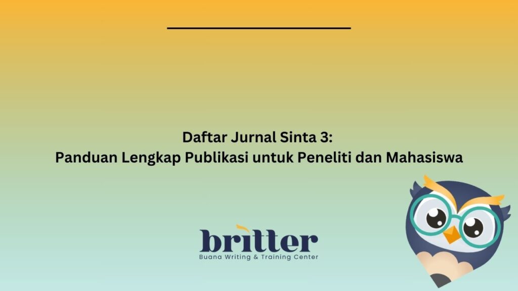 Daftar Jurnal Sinta 3