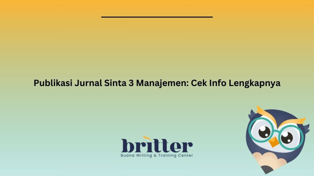 jurnal sinta 3 manajemen