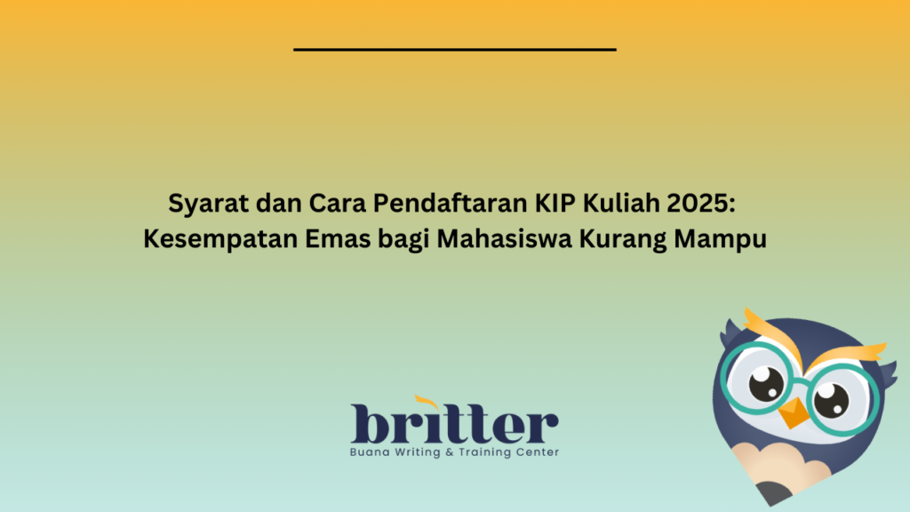 KIP Kuliah 2025