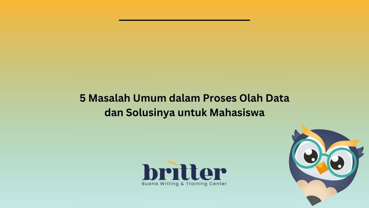 masalah olah data