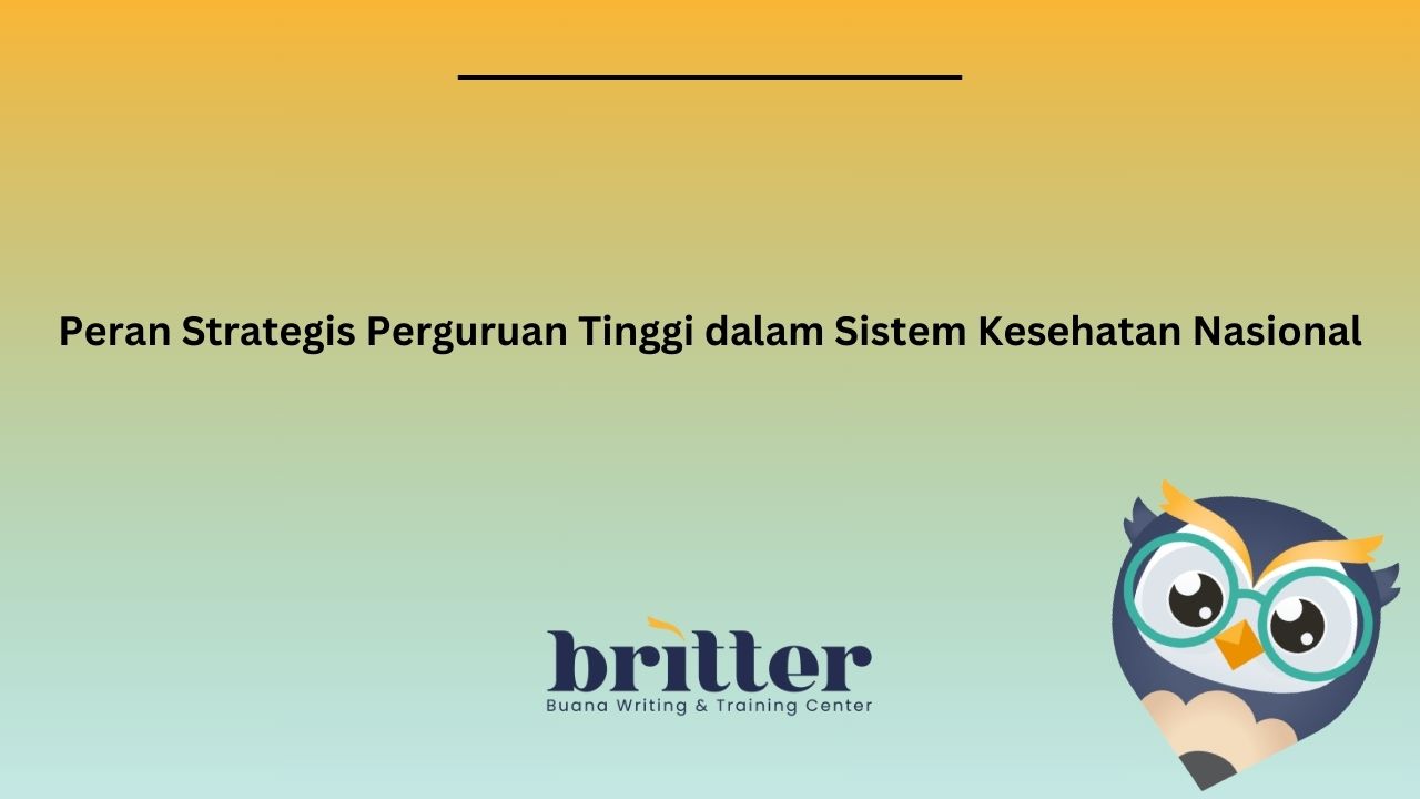 sistem kesehatan akademik