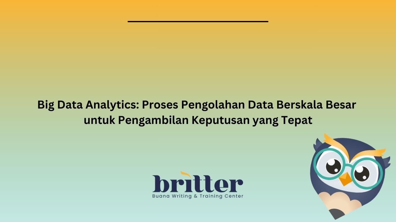 big data analytics