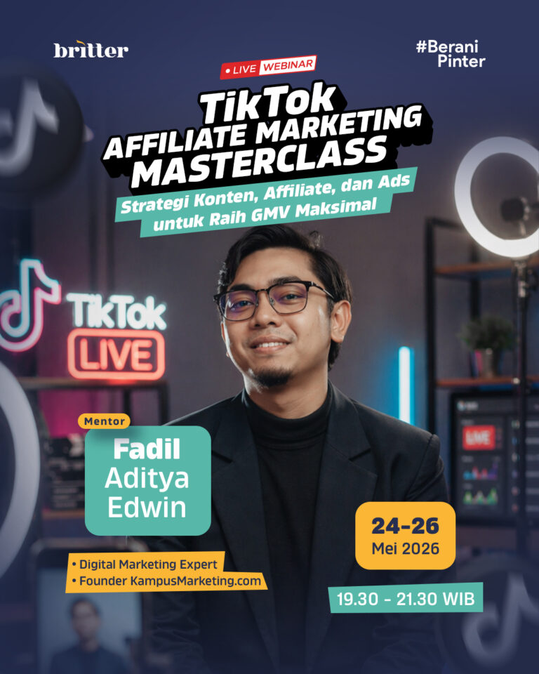 TikTok Affiliate Masterclass: Strategi Konten & Ads untuk GMV Maksimal