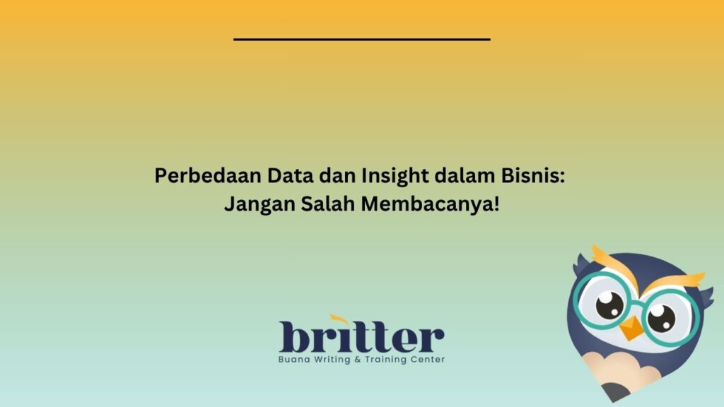 perbedaan data dan insight